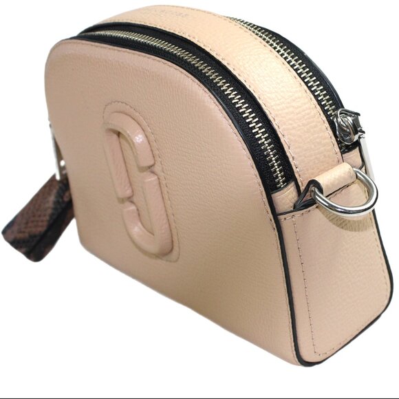 Marc Jacobs Shutter Camera Bag Inspired Camel Leather Structured Cross Body Bag - Picture 9 of 13